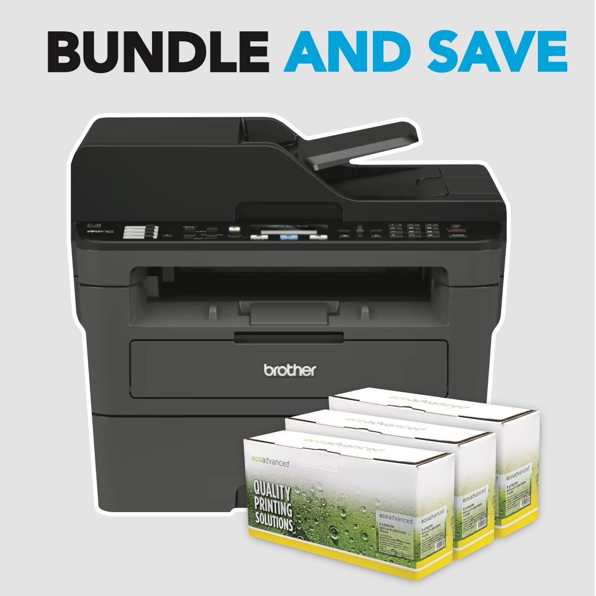Brother Wireless Mono Laser MFC Printer MFCL2713DW (Bonus 3x High